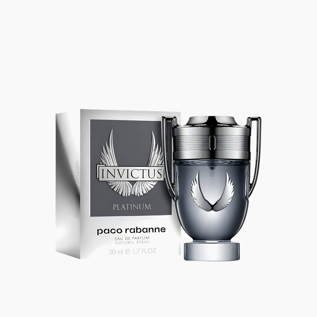 Paco Rabanne Invictus Platinum EDP 50ML For Men - HUNA