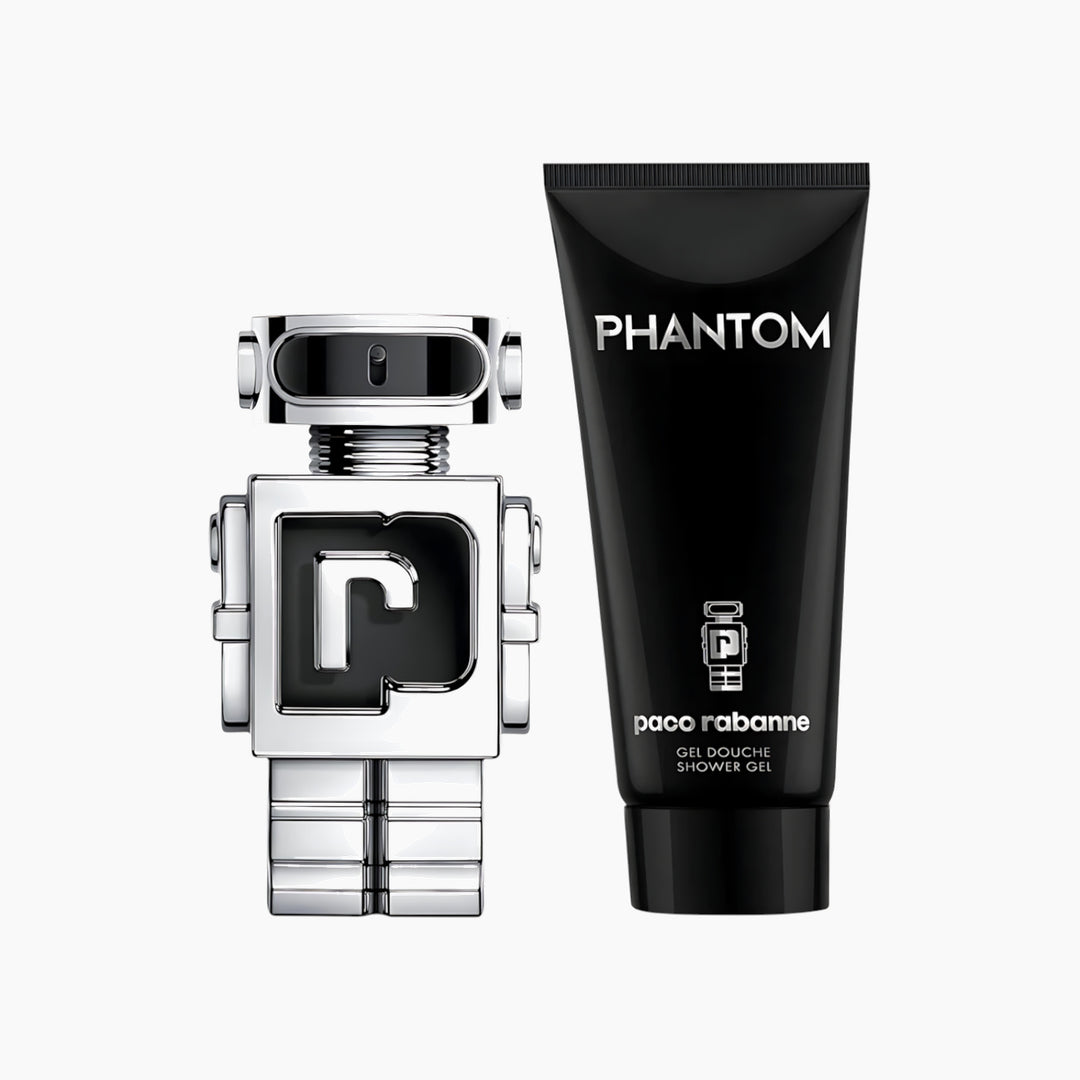 Paco rabanne Phantom EDT 100ML + Shower Gel 100ML Gift Set For Him - HUNA