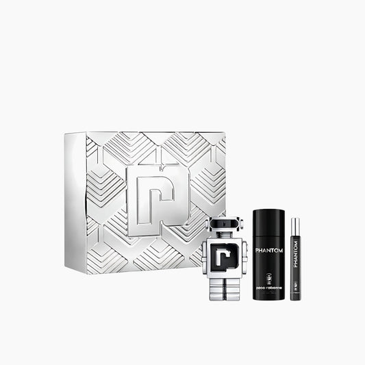 Paco rabanne Phantom EDT 100ML + EDT 10ML + Deodorant Spray 150ML Gift Set For Men