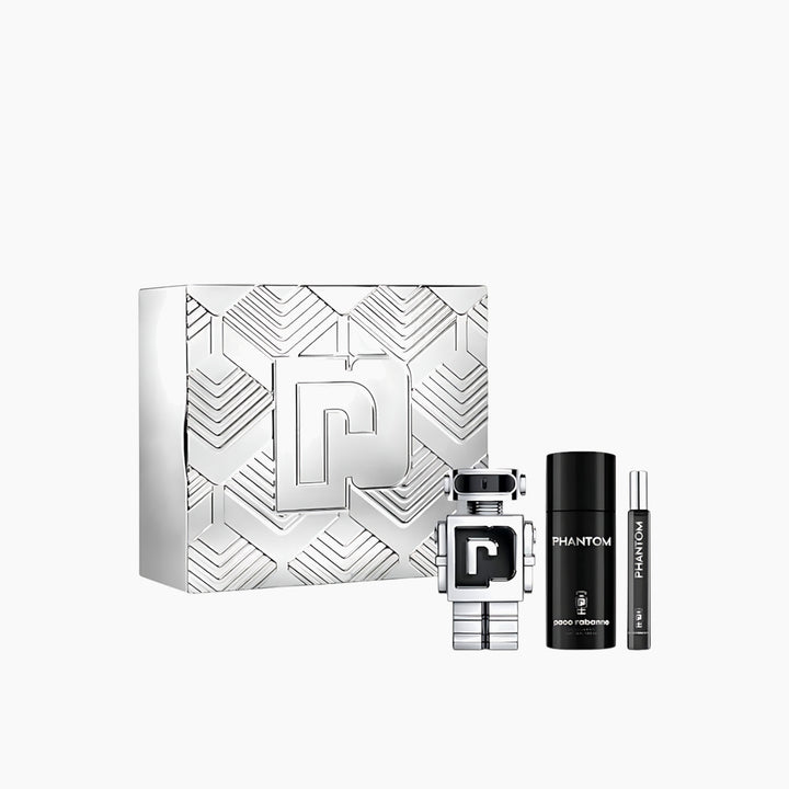 Paco rabanne Phantom EDT 100ML + EDT 10ML + Deodorant Spray 150ML Gift Set For Men - HUNA