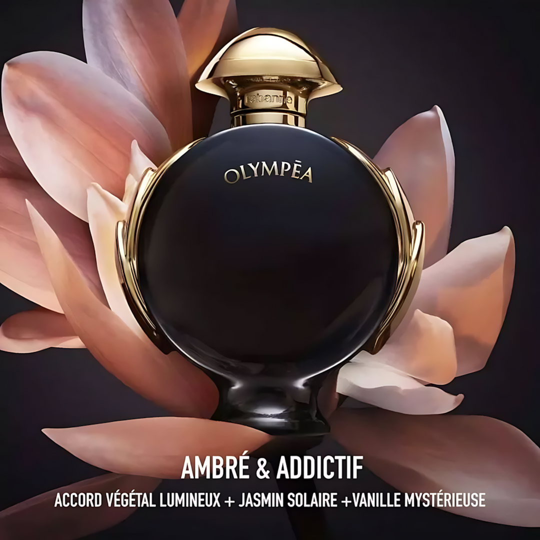 Paco Rabanne Olympea Parfum For Women ambery green floral fragrance