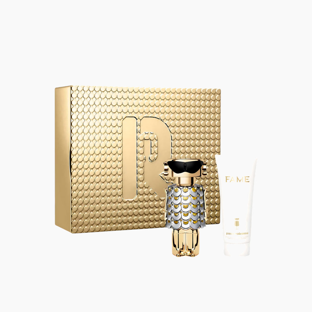 Paco Rabanne Fame EDP 80Ml + Body Lotion 100Ml Gift Set For Women - HUNA
