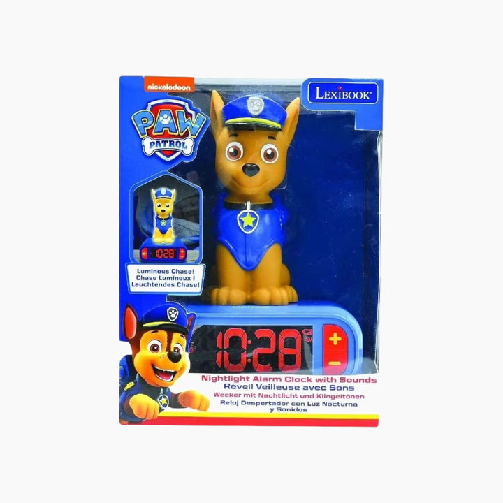 Lexibook Paw Patrol 3D Alarm Clock With Night Light