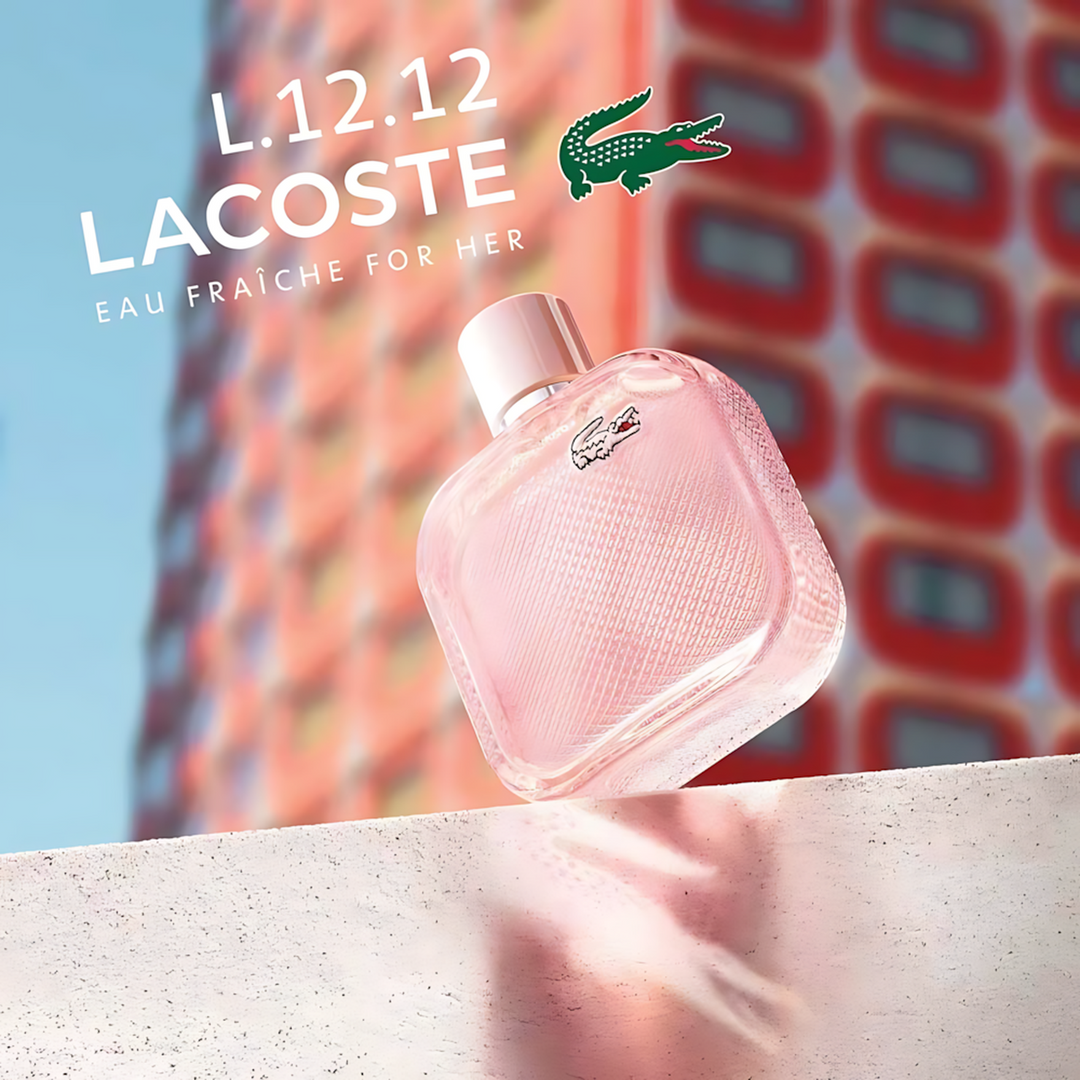 Lacoste L.12.12 Rose Eau Fraiche EDT 100Ml For Women