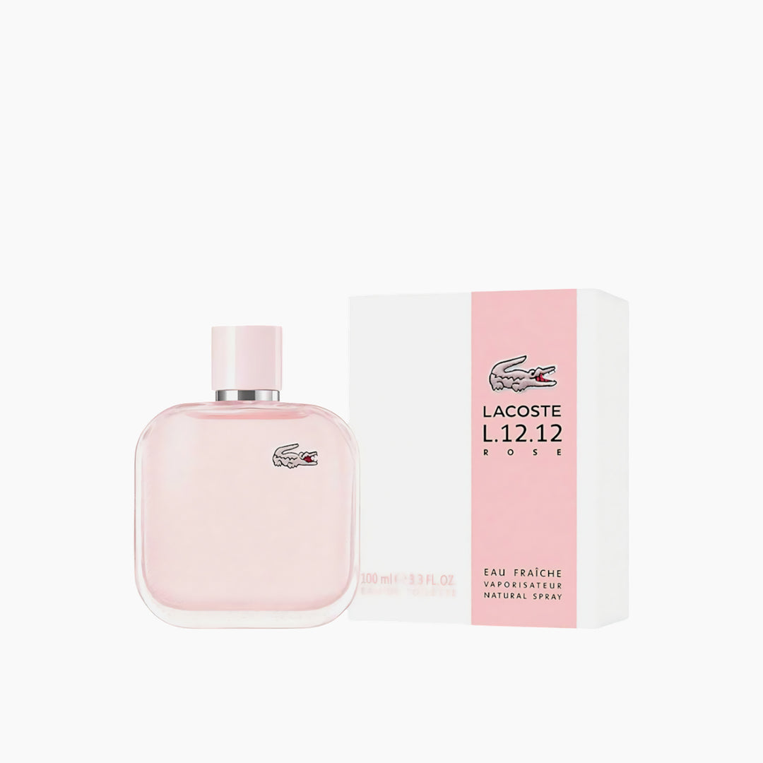 Lacoste L.12.12 Rose Eau Fraiche EDT 100Ml For Women