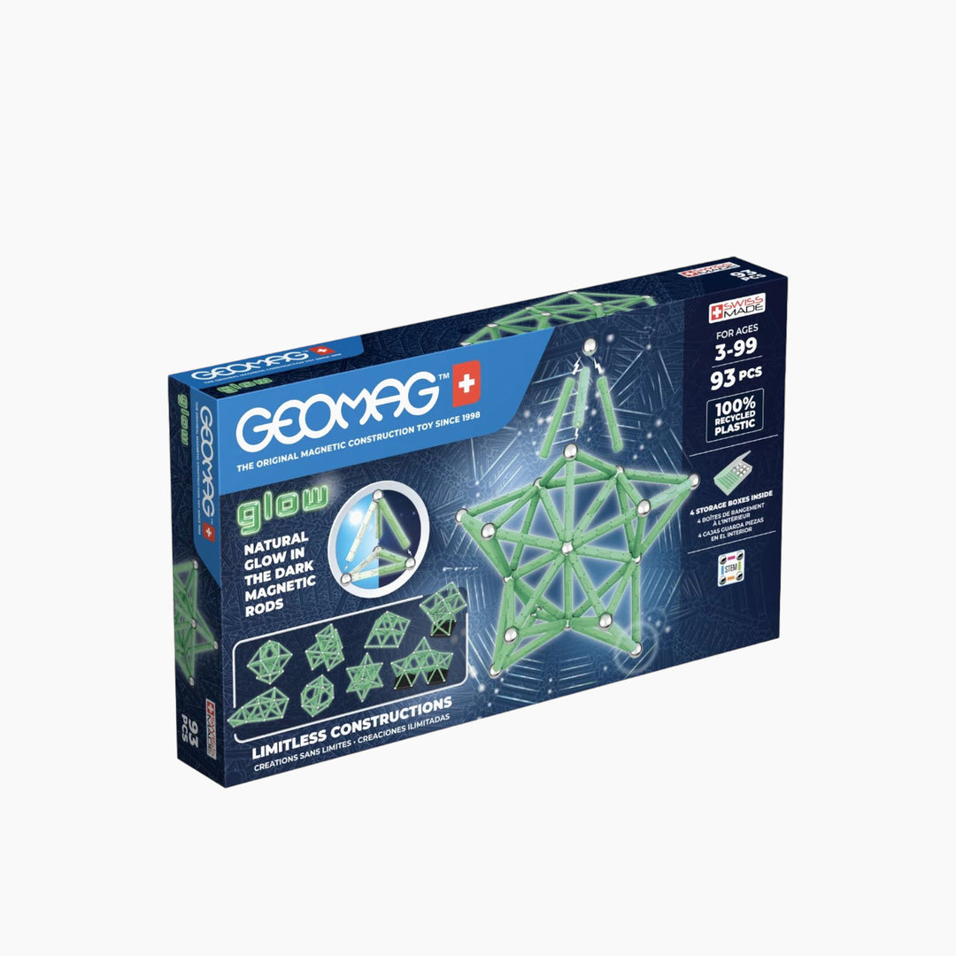 Geomag Glow Recycled Magnetic Construction Set