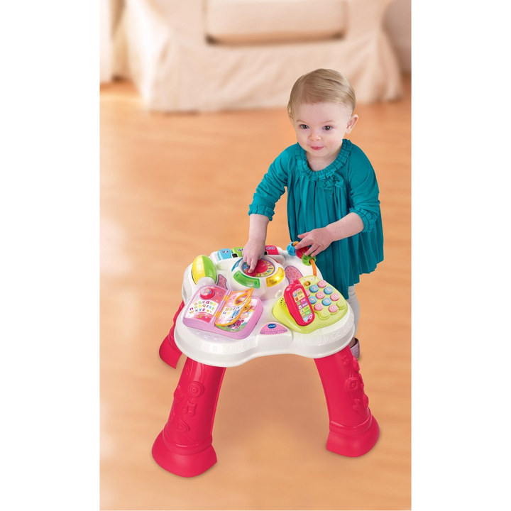 Vtech Play &amp; Learn Activity Table Pink