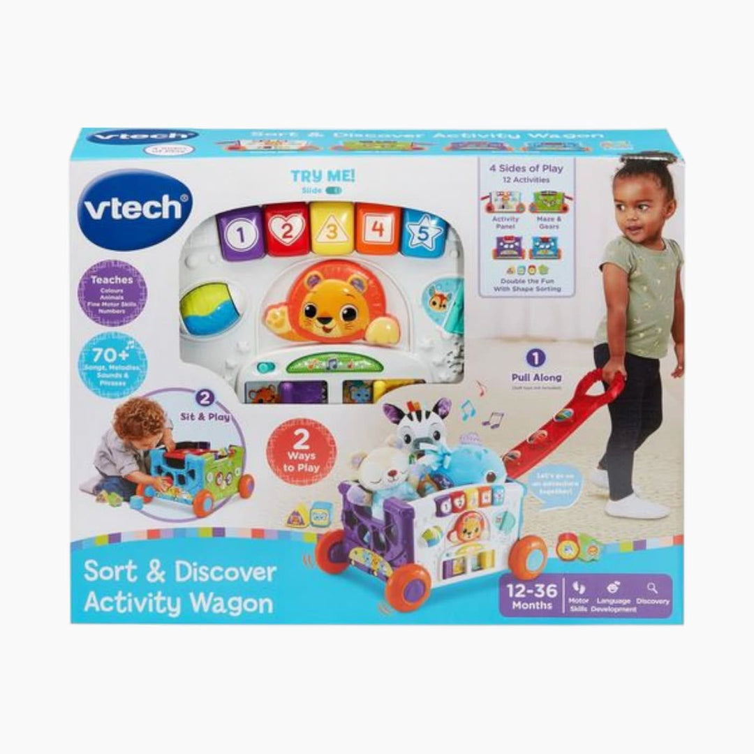 VTech عربة النشاط والتصنيف