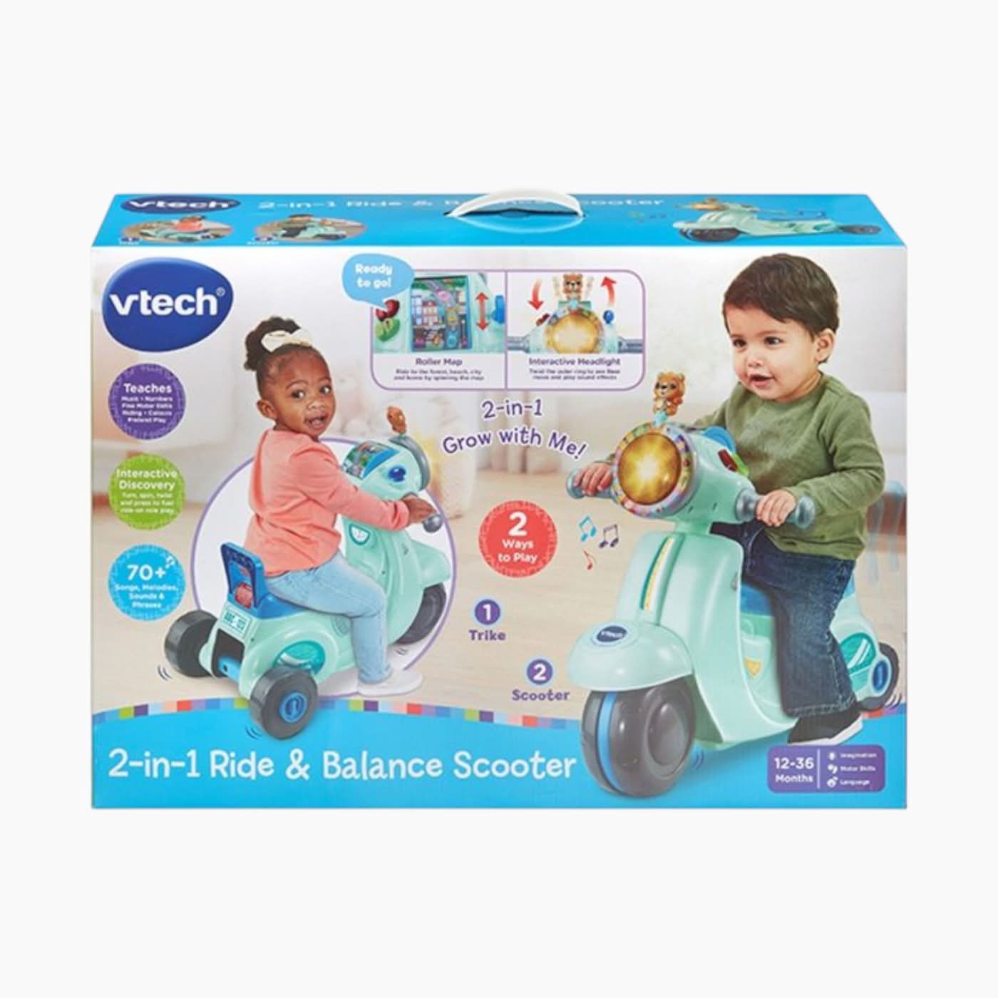 VTech 2-in-1 Ride & Balance Scooter VTech 2-in-1 Ride & Balance Scooter
