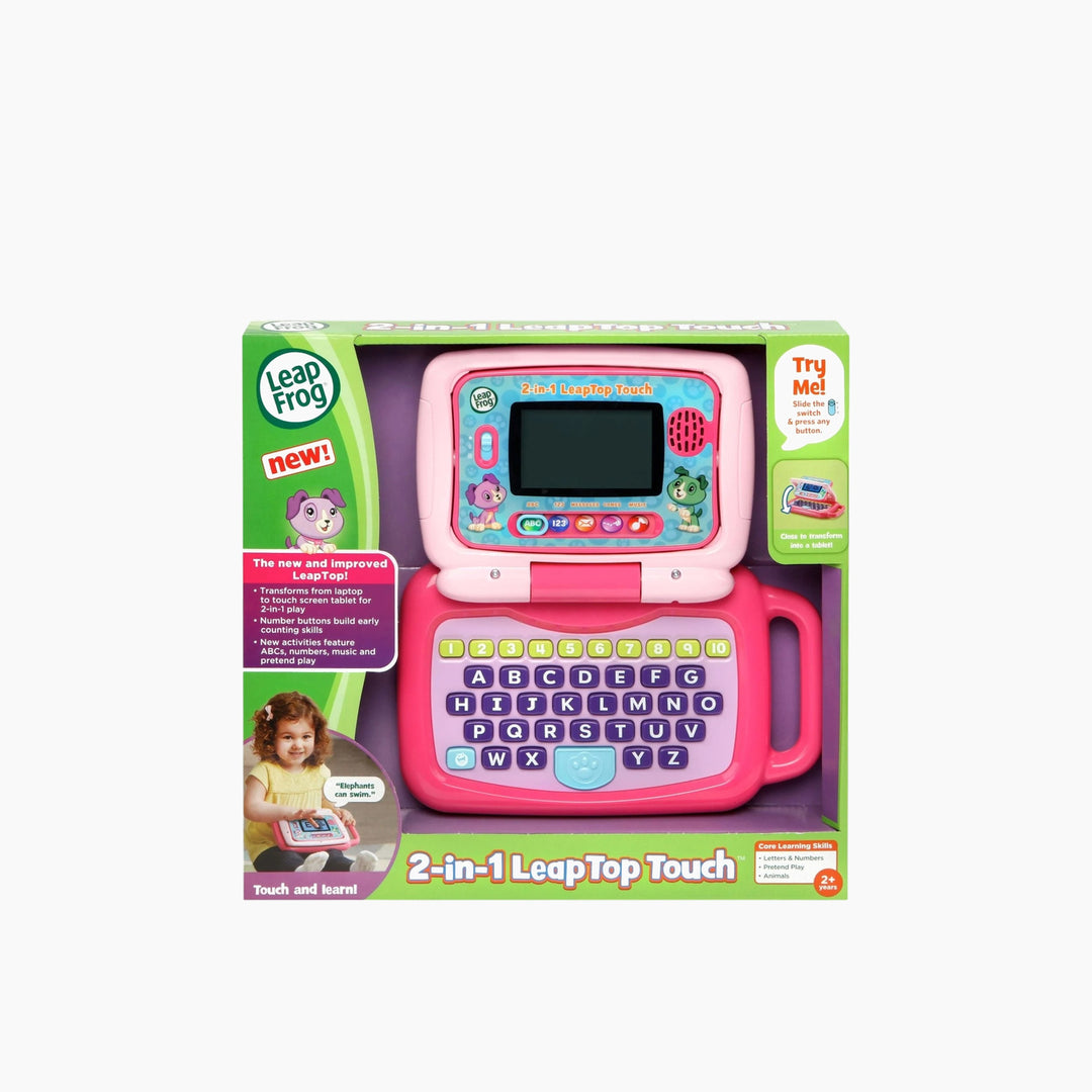 LeapFrog 2-In-1 Leaptop Touch - Pink
