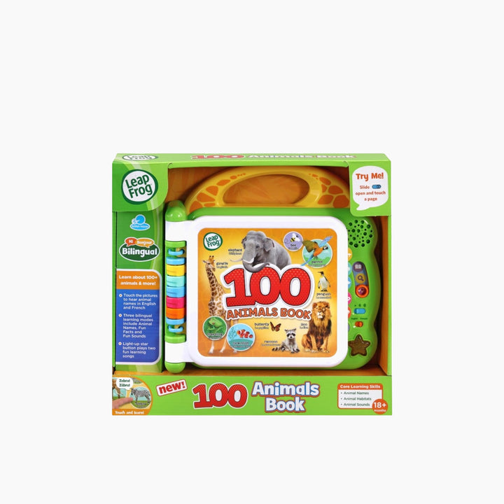 LeapFrog 100 Animals Book (Bilingual: UK &amp; French)