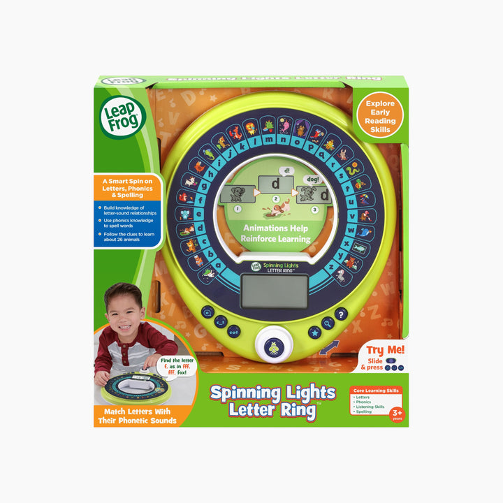 V-Tech Spinning Lights Letter Ring™