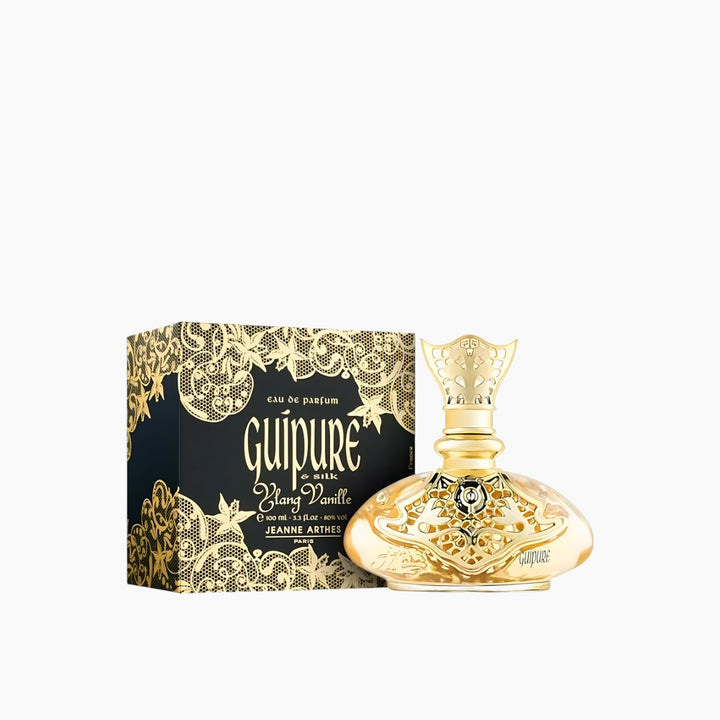 Jeanne Arthes Guipure Ylang &amp; Silk Vanille EDP 100Ml For Women - HUNA