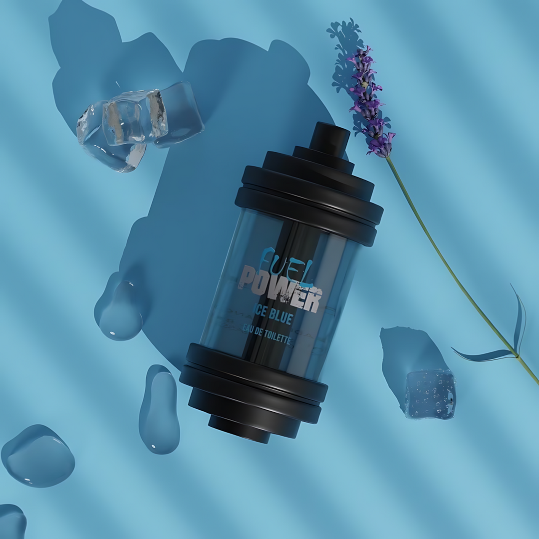 Jeanne Arthes Fuel Power Ice Blue EDT 100Ml For Men - HUNA