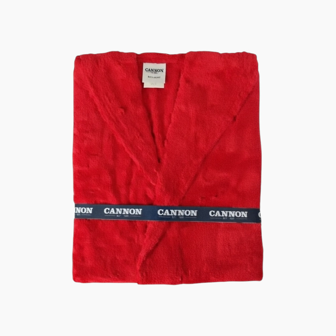 Cannon Plain Unisex Bathrobe (1 Piece) - 100% Cotton
