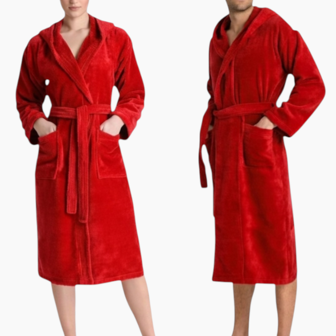 Cannon Plain Unisex Bathrobe (1 Piece) - 100% Cotton