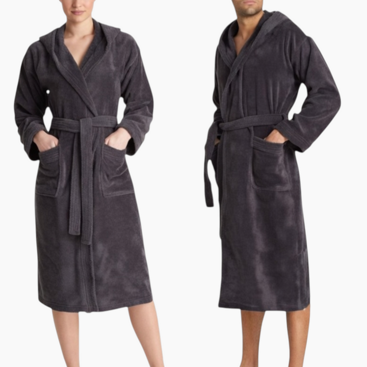 Cannon Plain Unisex Bathrobe (1 Piece) - 100% Cotton