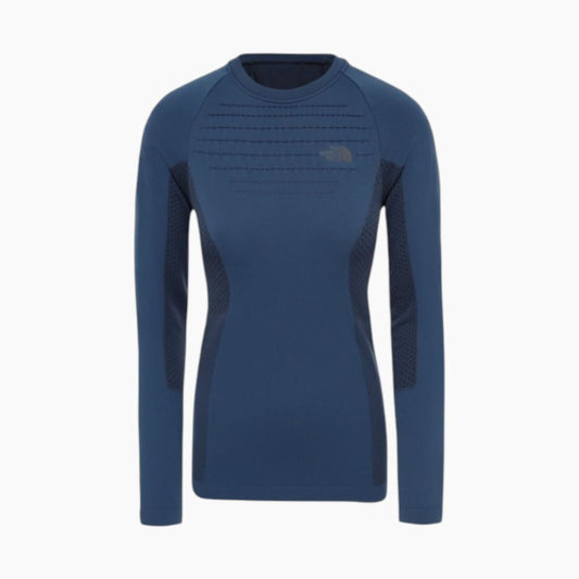 The North Face Women’s Sport Long-Sleeve Crew Neck Blue Wing