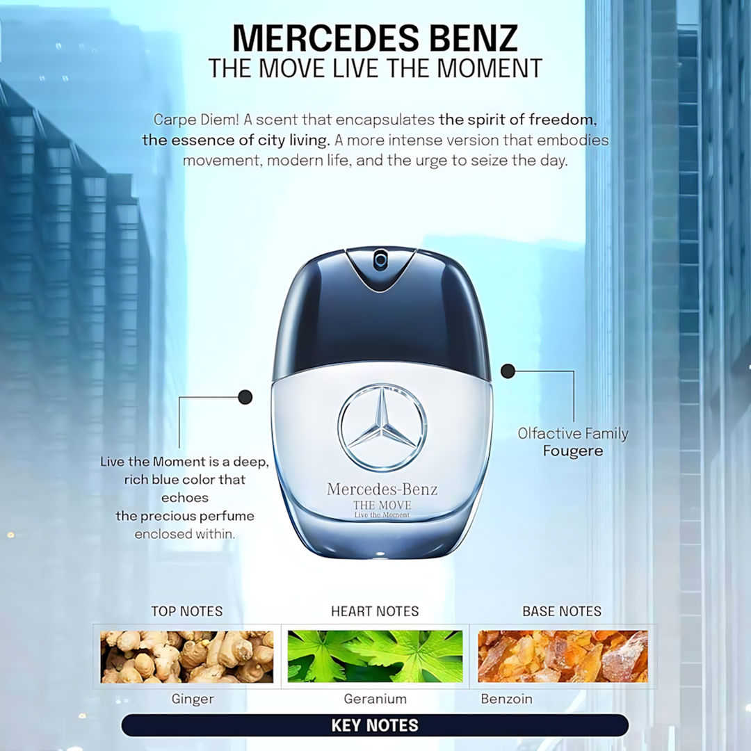 Mercedes-Benz The Move Live The Moment EDP For Men