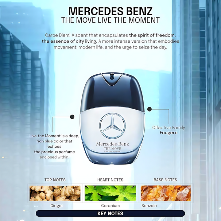 Mercedes-Benz The Move Live The Moment EDP For Men