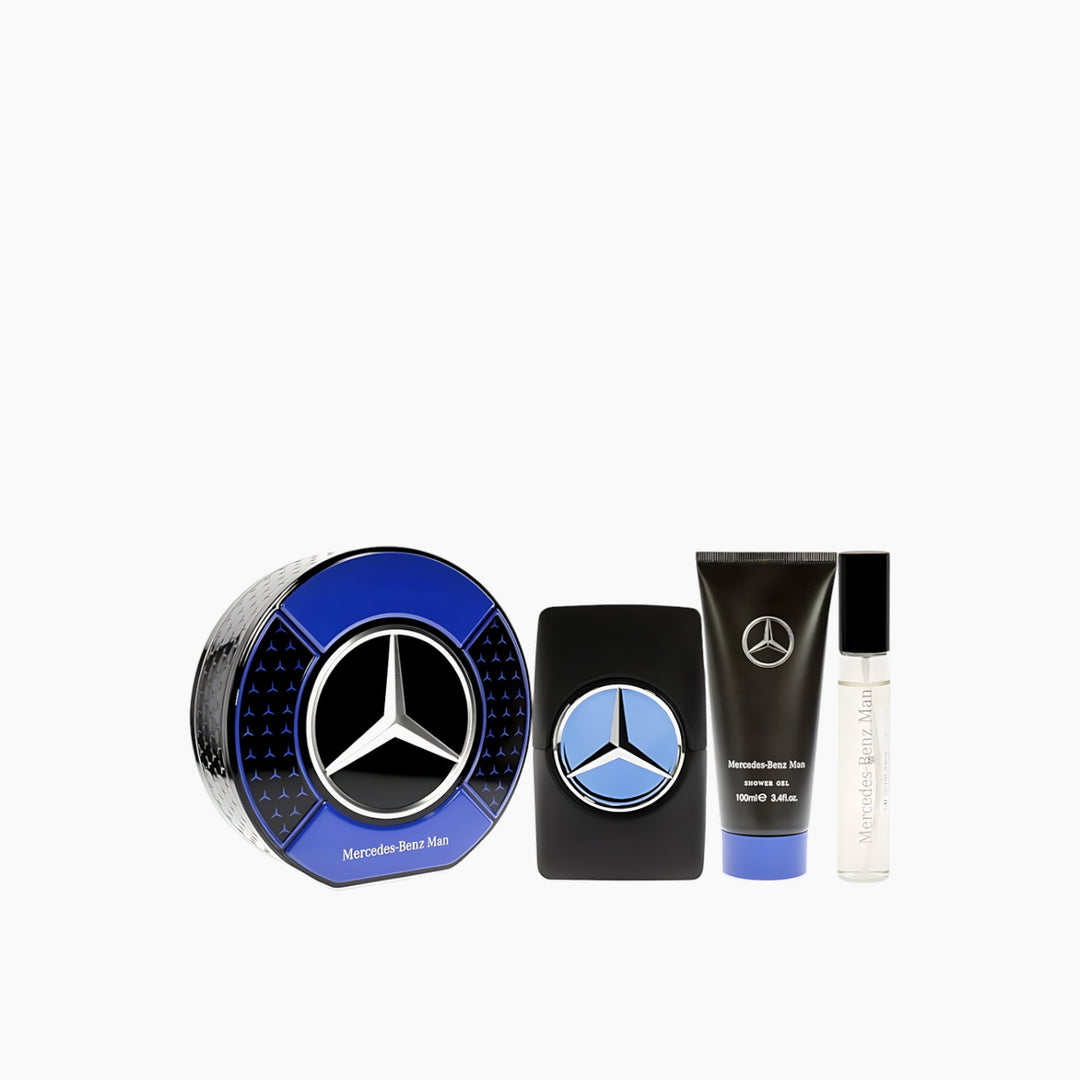 Mercedes-Benz Man EDT 100ML + EDT 10ML + Shower Gel 100ML Gift Set For Men