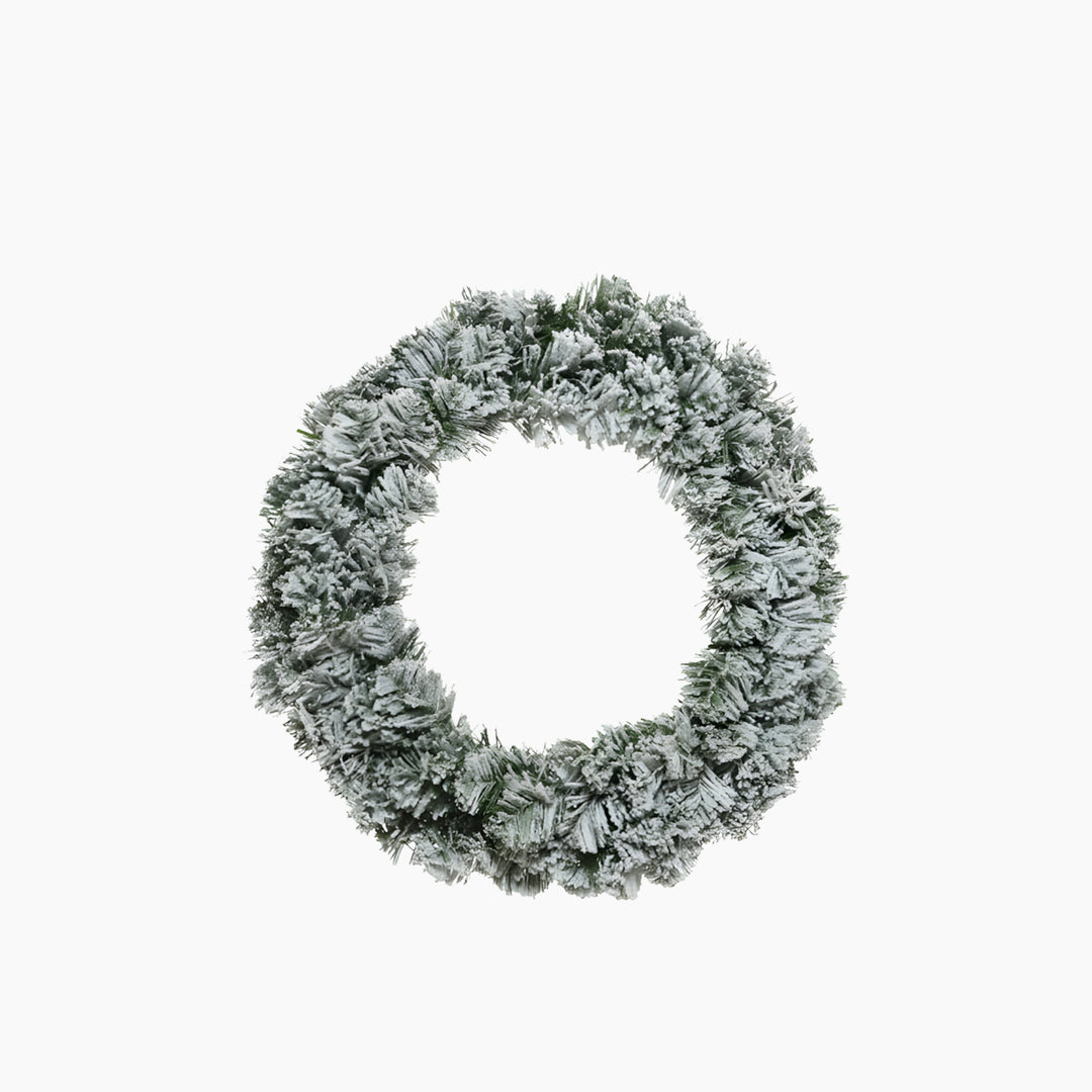 Frosted Imperial Indoor Christmas Wreath