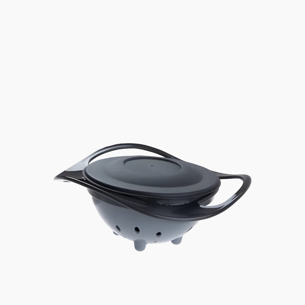 360-Degree Swivel Design Bowl - Grey