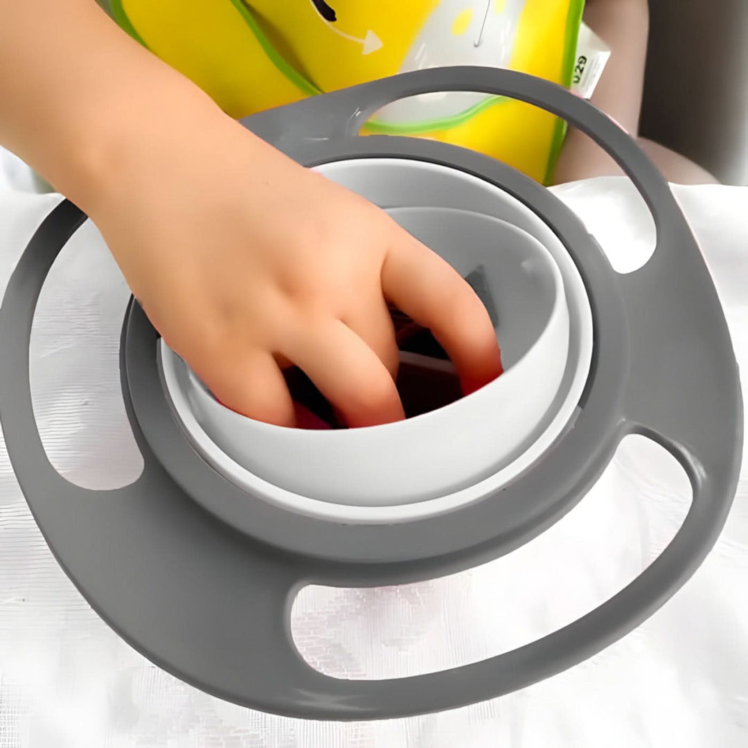 Babyjem 360-Degree Swivel Design Bowl - HUNA