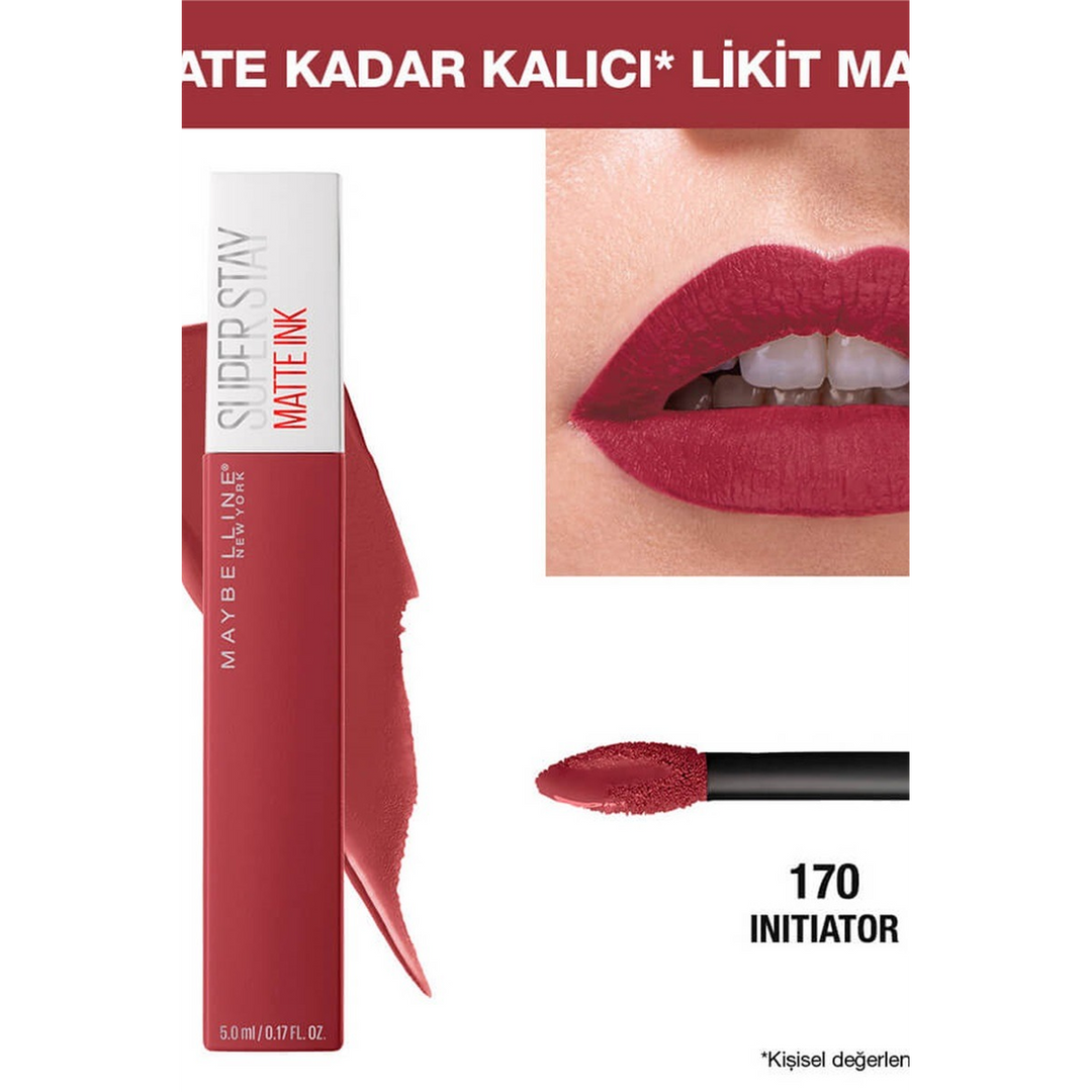 Maybeline Sstay Matte Ink Pinks Nu 170 Initia