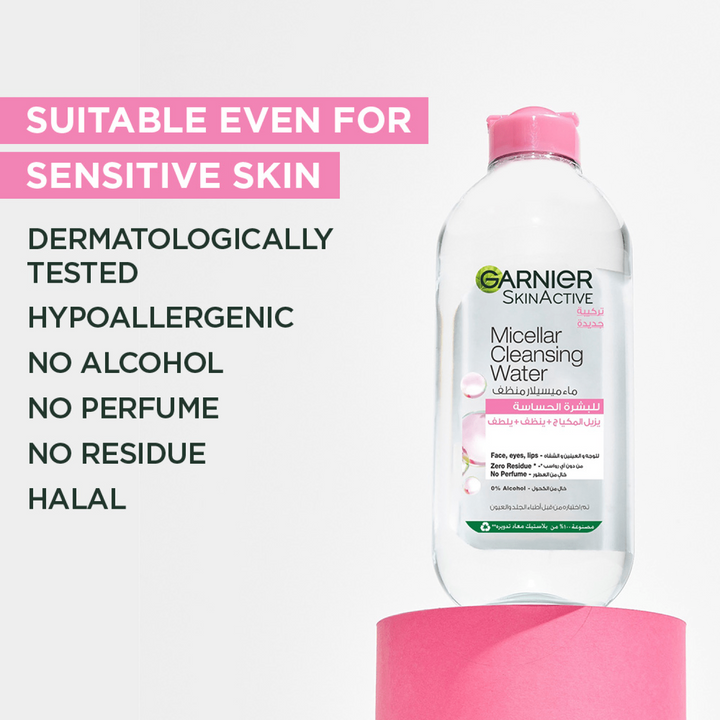 Garnier Micellar Water 400Ml Pink