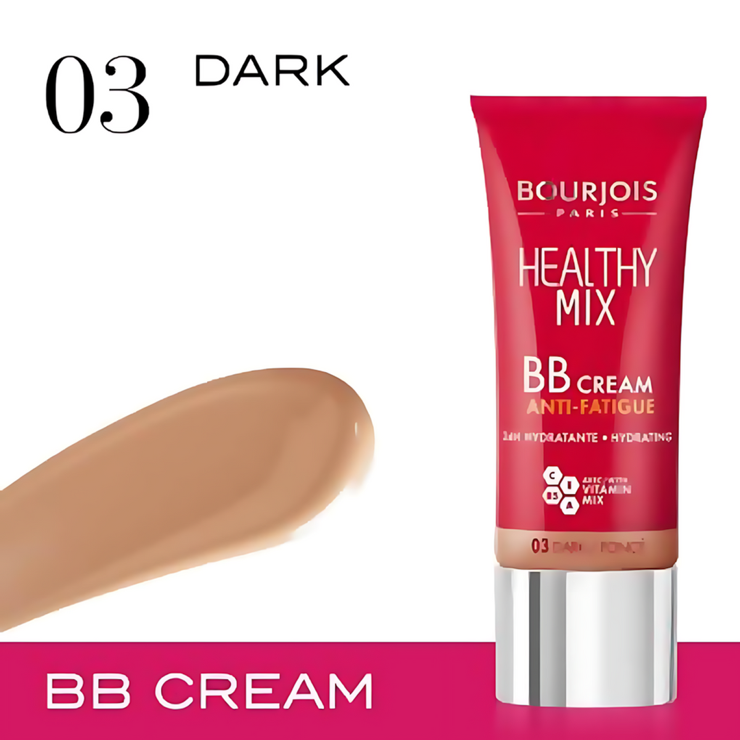 Bourjois Healthy Mix BB Cream Anti Fatigue 03 Dark with vitamins