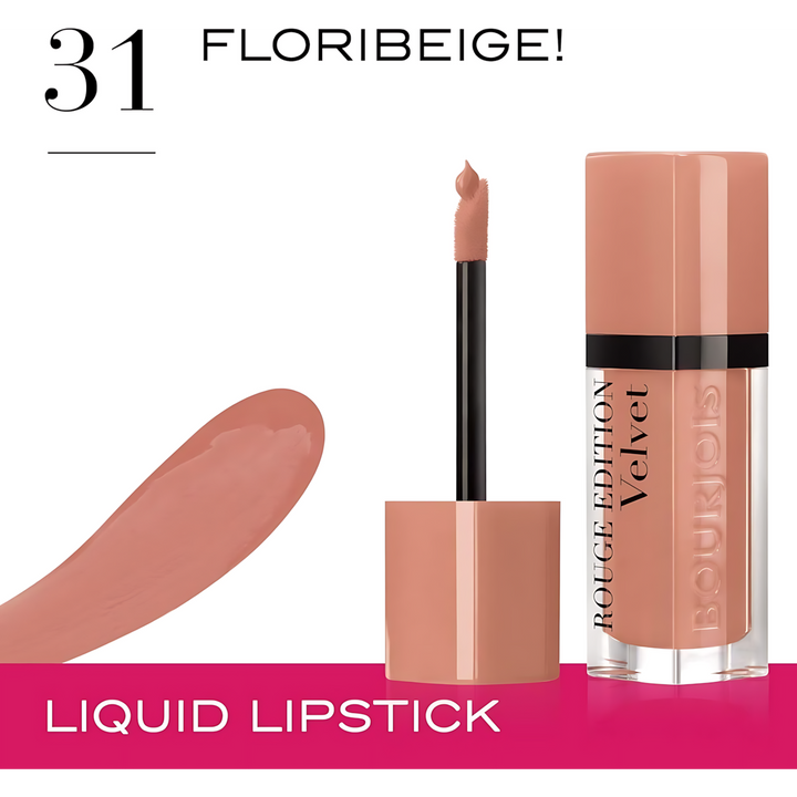Bourjois Rouge Edition Velvet Liquid Lipstick With A Matte Effect