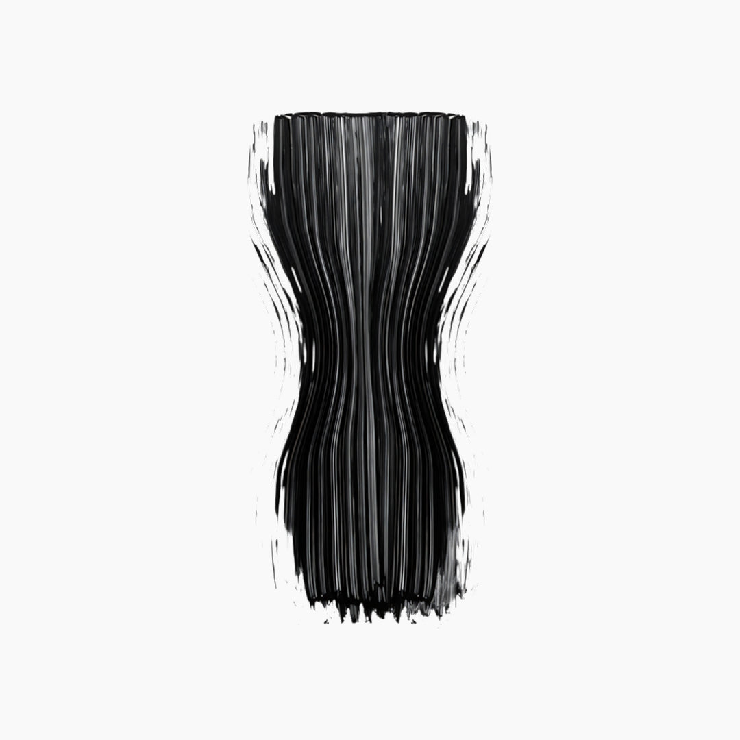 Bourjois Big Lashes mascara in Black Shade 001 with zigzag fiber brush