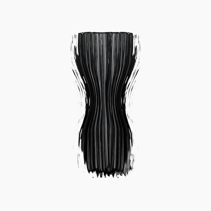 Bourjois Big Lashes mascara in Black Shade 001 with zigzag fiber brush