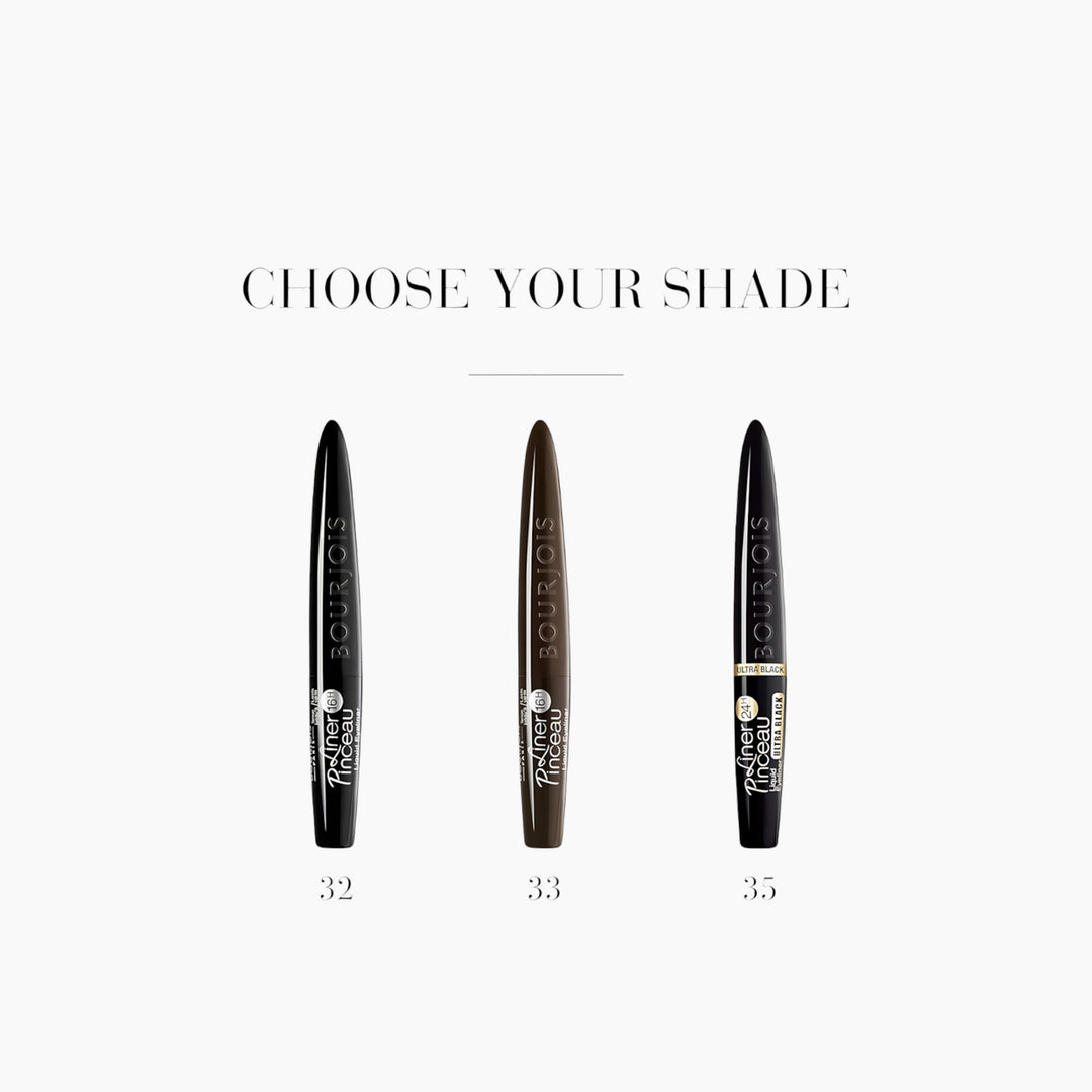 Bourjois Liner Pinceau waterproof liquid eyeliner in Ultra Black