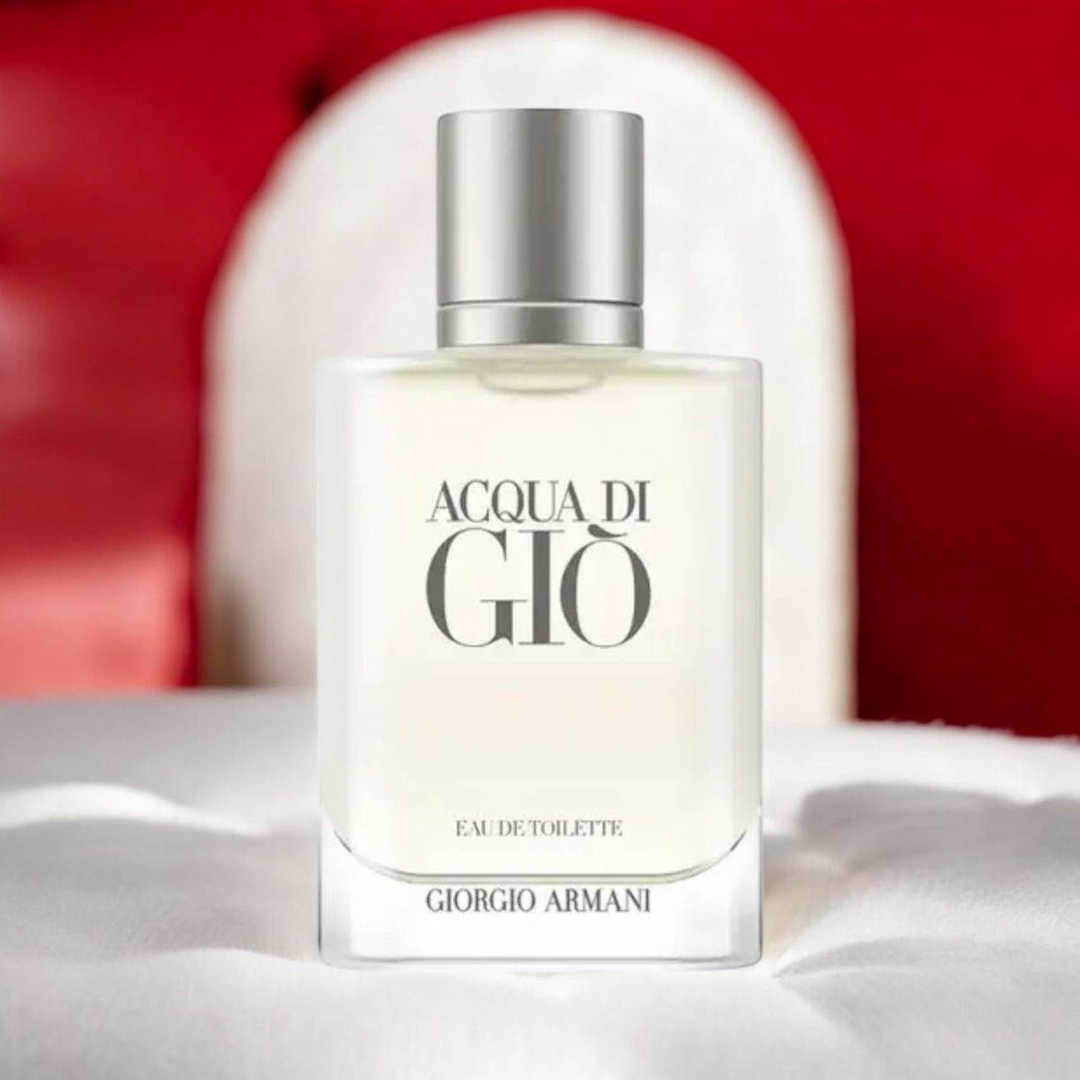 Giorgio Armani Acqua Di Gio EDT 100Ml + Shower Gel 75Ml + Deodorant 75Ml Gift Set For Men - HUNA