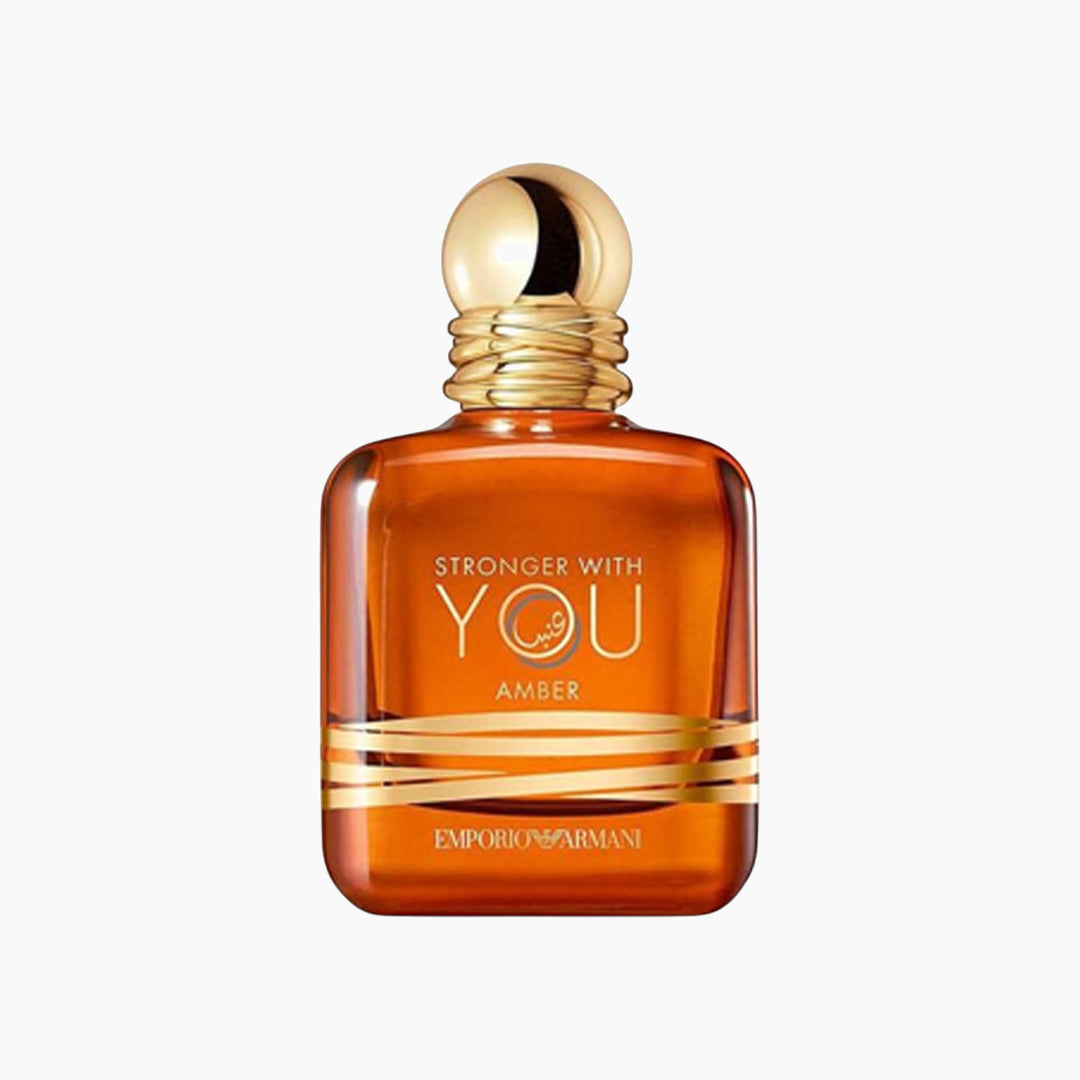 Emporio Armani Stronger With You Amber EDP 100ml for men with amber and vanilla notes