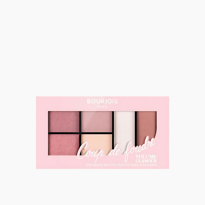 Bourjois Volume Glamour Eyeshadow Palette with highly pigmented shades