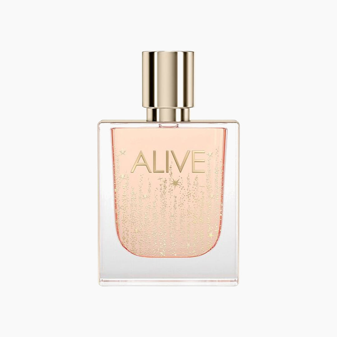 Hugo Boss Alive Limited Edition EDP 50ML for women with golden snowflakes
