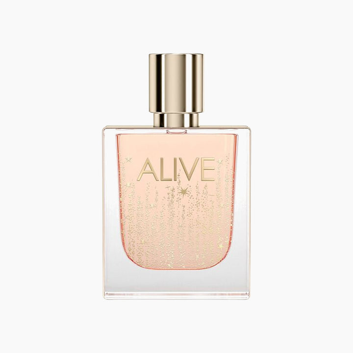 Hugo Boss Alive Limited Edition EDP 50ML for women with golden snowflakes