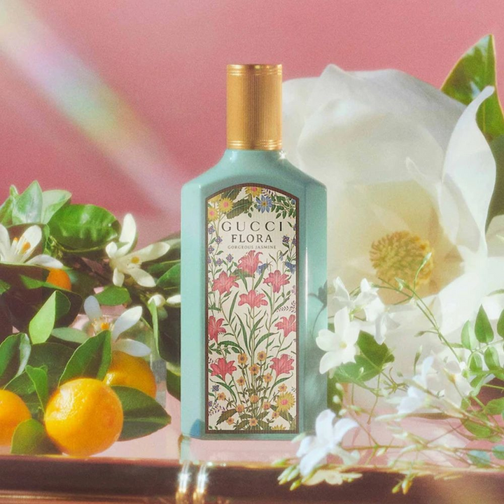 Gucci Flora Gorgeous Jasmine EDP For Women - HUNA