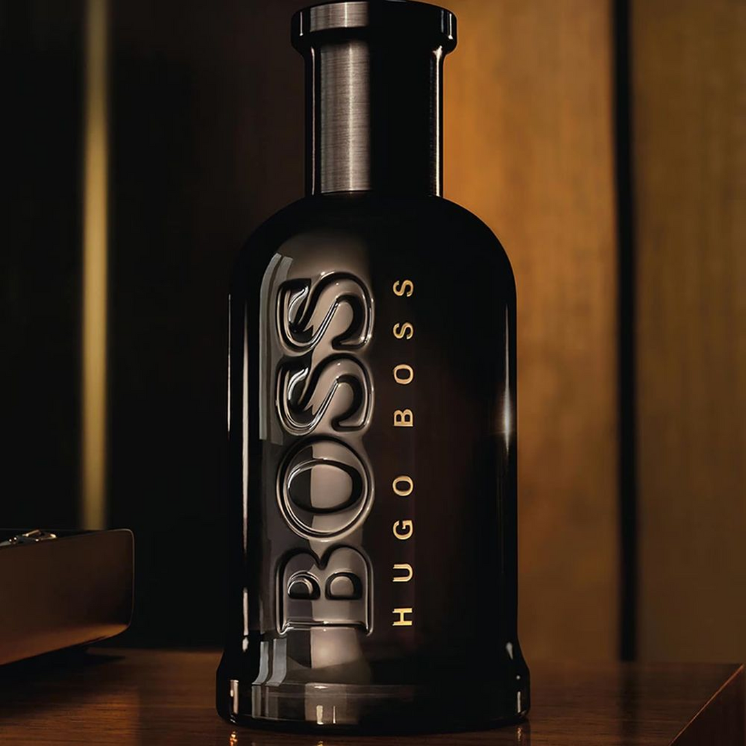 Hugo Boss Bottled Parfum 100ML for men, woody-ambery scent