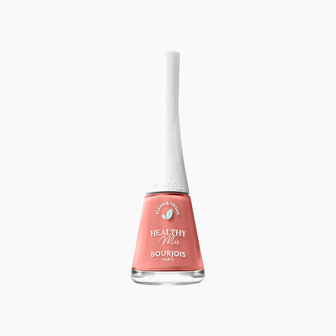 Bourjois Healthy Mix Nail Polish in 250 Berry Cute, deep pink with pearlescent effect