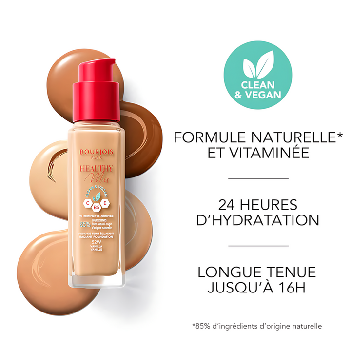 Bourjois Healthy Mix Clean &amp; Vegan make-up 30Ml
