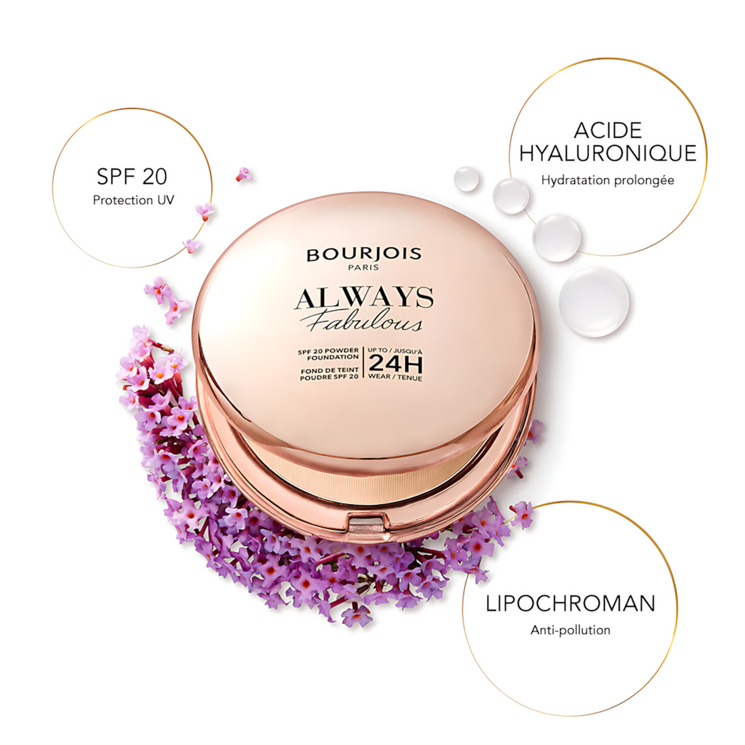 Bourjois Always Fabulous Powder Foundation SPF20 - HUNA