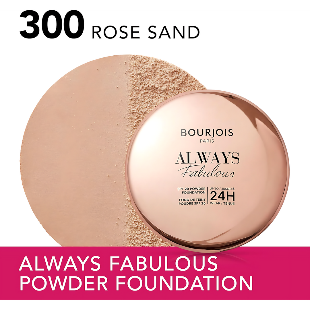 Bourjois Always Fabulous Powder Foundation SPF20 - HUNA