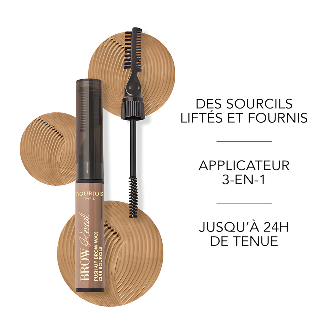 Bourjois Eyebrow Gel Brow Max Reveal in Black Brown