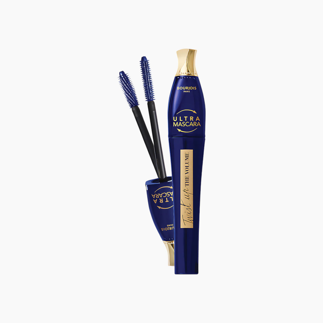 Bourjois Twist Up The Volume Mascara in blue with a twistable brush