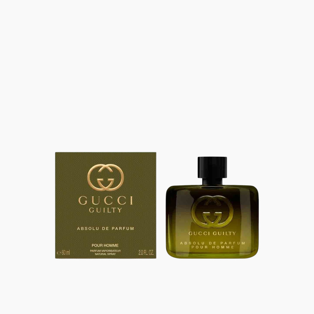Gucci Guilty Absolu de Parfum 60Ml for men, woody amber fragrance