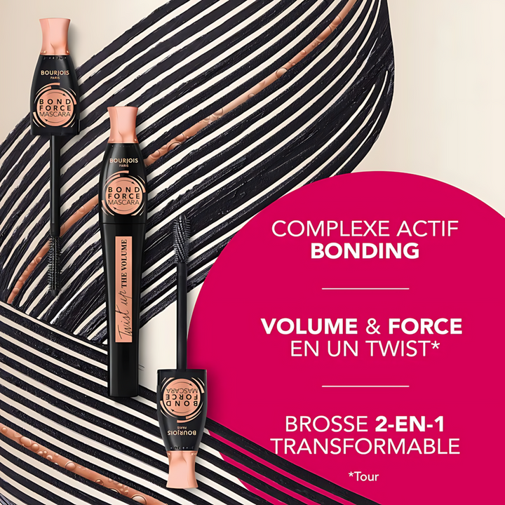 Bourjois Twist Up The Volume Bond Force Mascara 01 Black